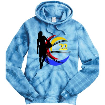 Clark Fever Number 22 Tie Dye Hoodie