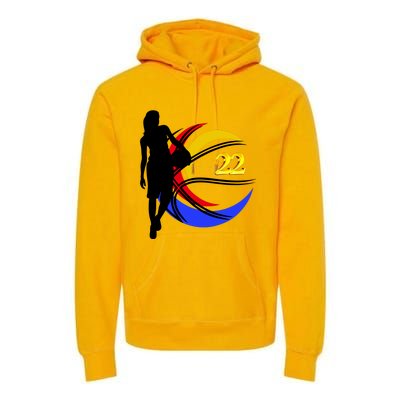 Clark Fever Number 22 Premium Hoodie