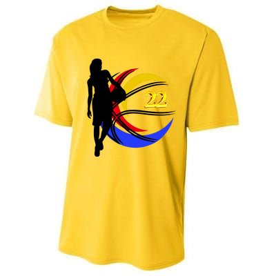 Clark Fever Number 22 Performance Sprint T-Shirt