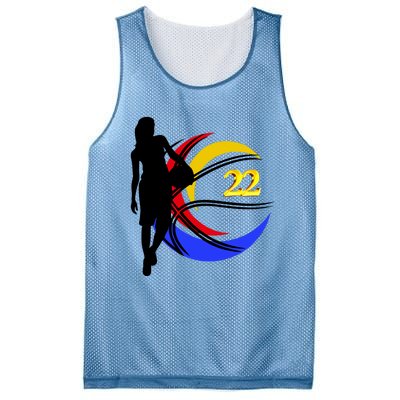 Clark Fever Number 22 Mesh Reversible Basketball Jersey Tank