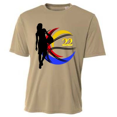 Clark Fever Number 22 Cooling Performance Crew T-Shirt