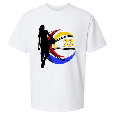 Clark Fever Number 22 Sueded Cloud Jersey T-Shirt