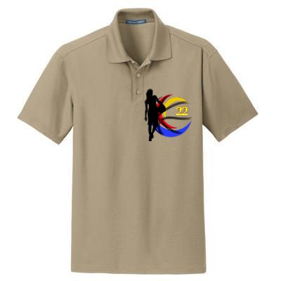 Clark Fever Number 22 Dry Zone Grid Polo