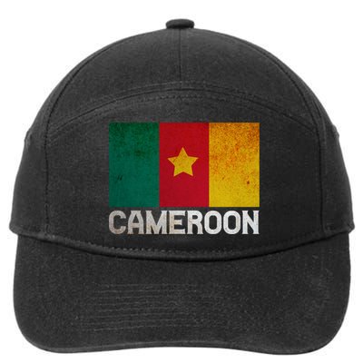 Cameroon Flag National Pride Roots Country Matching Family Great Gift 7-Panel Snapback Hat