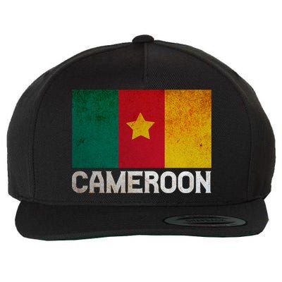 Cameroon Flag National Pride Roots Country Matching Family Great Gift Wool Snapback Cap