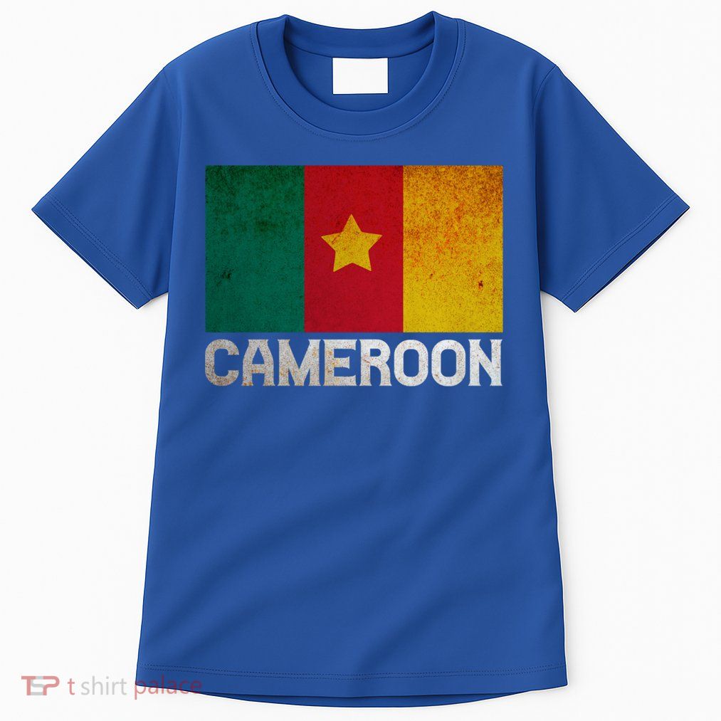 Cameroon Flag National Pride Roots Country Matching Family Great Gift Tall T-Shirt