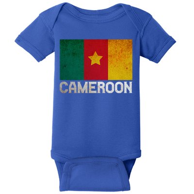 Cameroon Flag National Pride Roots Country Matching Family Great Gift Baby Bodysuit