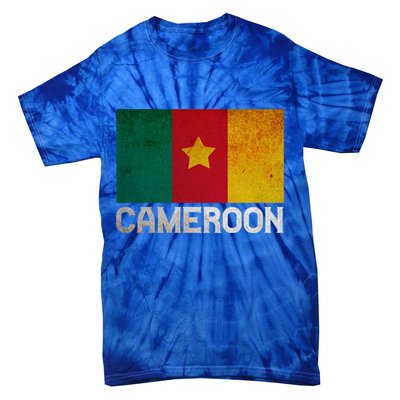 Cameroon Flag National Pride Roots Country Matching Family Great Gift Tie-Dye T-Shirt