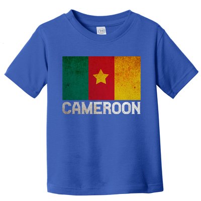 Cameroon Flag National Pride Roots Country Matching Family Great Gift Toddler T-Shirt