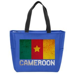 Cameroon Flag National Pride Roots Country Matching Family Great Gift Zip Tote Bag