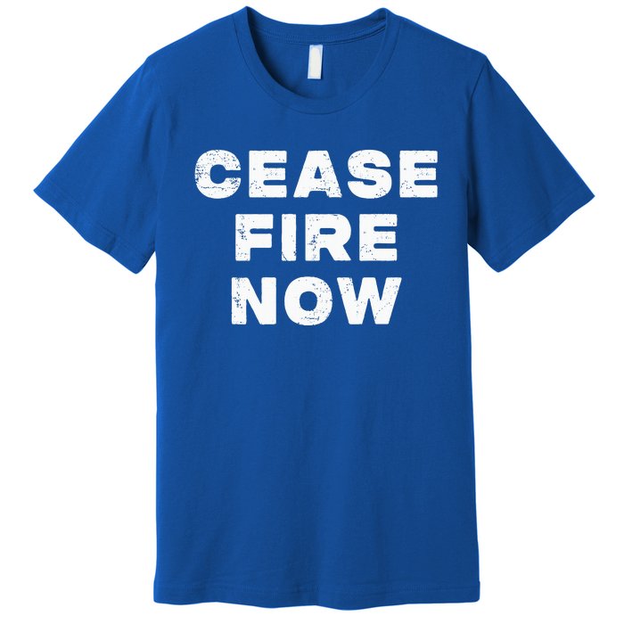 Cease fire Now Not In Our Name Premium T-Shirt