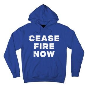 Cease fire Now Not In Our Name Tall Hoodie