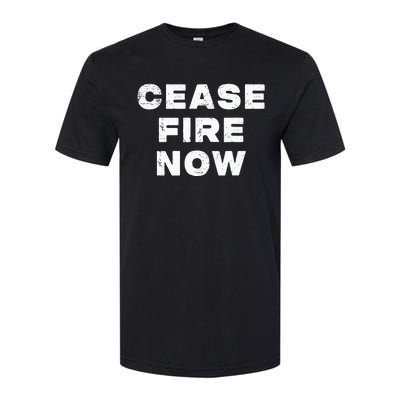 Cease fire Now Not In Our Name Softstyle® CVC T-Shirt