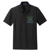 Christmas Feliz Navi Dad Xmas Pun Dry Zone Grid Polo