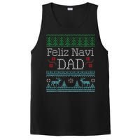 Christmas Feliz Navi Dad Xmas Pun PosiCharge Competitor Tank