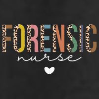 Cute Forensic Nurse SANE Nurse Leopard Nursing Adult Drive Performance Visor