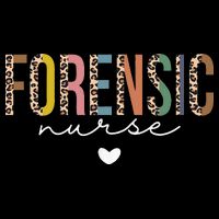 Cute Forensic Nurse SANE Nurse Leopard Nursing Drawstring Bag