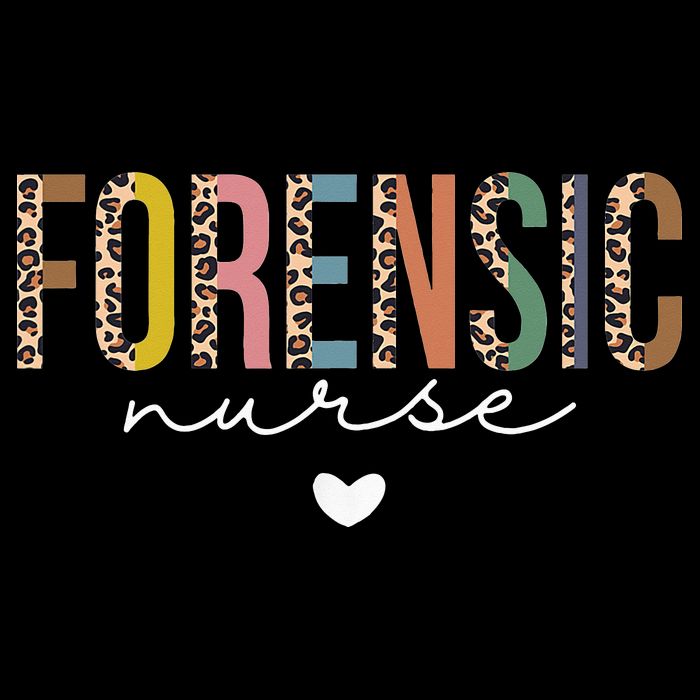 Cute Forensic Nurse SANE Nurse Leopard Nursing Youth Performance Sprint T-Shirt