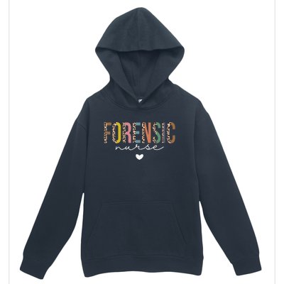 Cute Forensic Nurse SANE Nurse Leopard Nursing Urban Pullover Hoodie