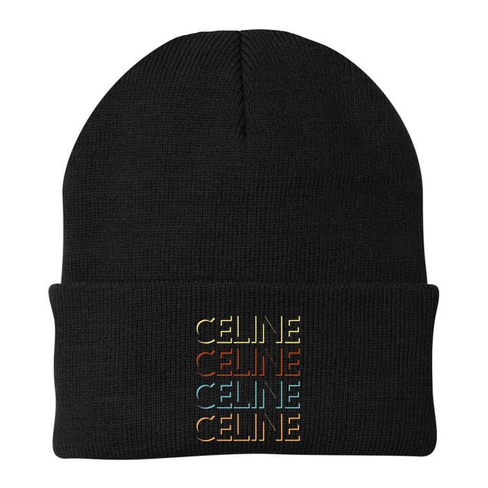 C.E.L.I.N.E First Name My Personalized Named Knit Cap Winter Beanie