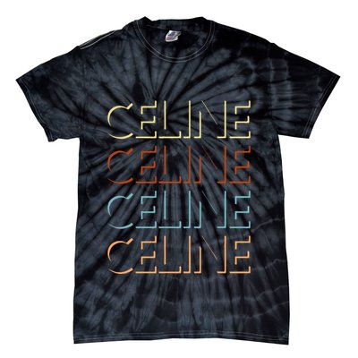 C.E.L.I.N.E First Name My Personalized Named Tie-Dye T-Shirt