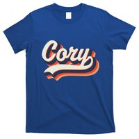 Cory First Name 70s Retro Groovy Custom Personalized Name Gift T-Shirt