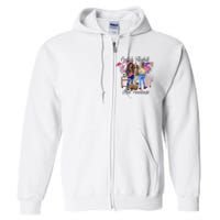 Catch Flights Not Feelings Summer  Full Zip Hoodie