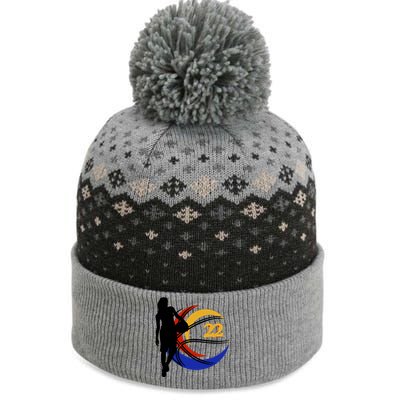 Clark Fever Number 22 The Baniff Cuffed Pom Beanie