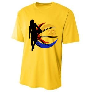 Clark Fever Number 22 Performance Sprint T-Shirt