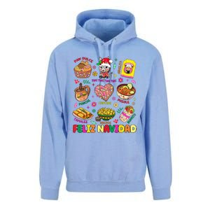 Christmas Feliz Navidad Tis The Season Mexican Food Funny Unisex Surf Hoodie