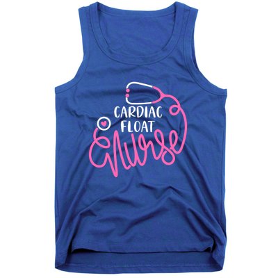 Cardiac Float Nurse Floating Cardiology Nurse Float Nursing Gift Tank Top