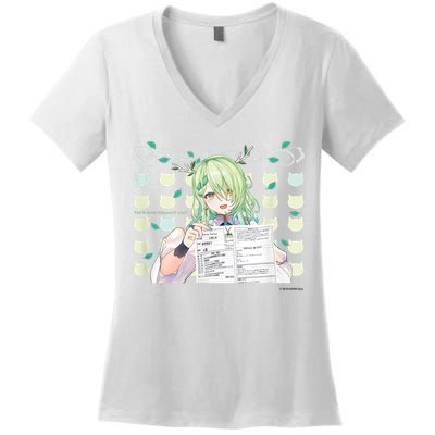 【Ceres Fauna】holo No Graffiti Greatest Moments Women's V-Neck T-Shirt