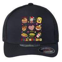 Christmas Feliz Navidad Tis The Season Mexican Food Funny Flexfit Unipanel Trucker Cap