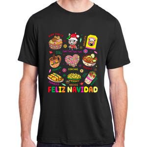 Christmas Feliz Navidad Tis The Season Mexican Food Funny Adult ChromaSoft Performance T-Shirt