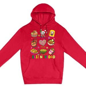 Christmas Feliz Navidad Tis The Season Mexican Food Funny Premium Pullover Hoodie