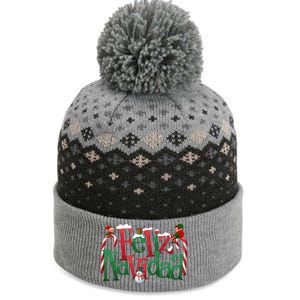 Cool Feliz Navidad Christmas Elf The Baniff Cuffed Pom Beanie