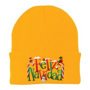 Cool Feliz Navidad Christmas Elf Knit Cap Winter Beanie