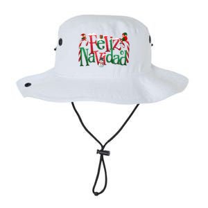 Cool Feliz Navidad Christmas Elf Legacy Cool Fit Booney Bucket Hat