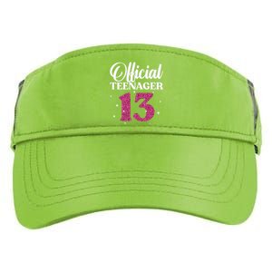 Cool For Ns 13 Year Old Birthday Cute Adult Drive Performance Visor