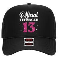 Cool For Ns 13 Year Old Birthday Cute High Crown Mesh Back Trucker Hat