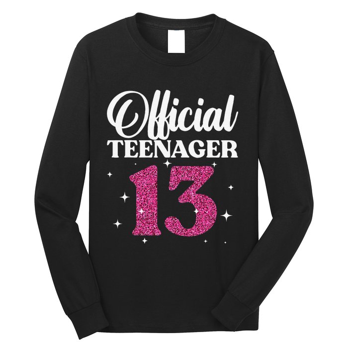 Cool For Ns 13 Year Old Birthday Cute Long Sleeve Shirt