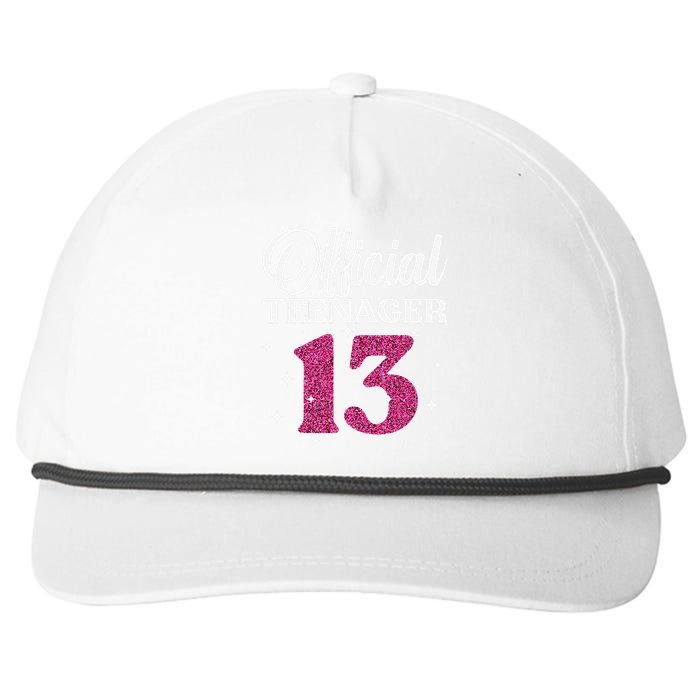 Cool For Ns 13 Year Old Birthday Cute Snapback Five-Panel Rope Hat