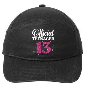 Cool For Ns 13 Year Old Birthday Cute 7-Panel Snapback Hat