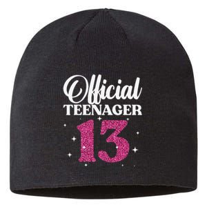 Cool For Ns 13 Year Old Birthday Cute Sustainable Beanie