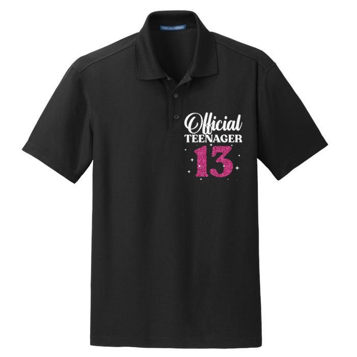 Cool For Ns 13 Year Old Birthday Cute Dry Zone Grid Polo