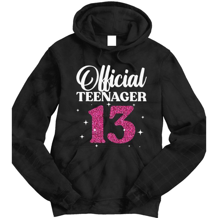 Cool For Ns 13 Year Old Birthday Cute Tie Dye Hoodie