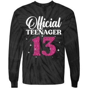 Cool For Ns 13 Year Old Birthday Cute Tie-Dye Long Sleeve Shirt