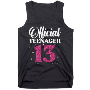 Cool For Ns 13 Year Old Birthday Cute Tank Top