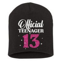 Cool For Ns 13 Year Old Birthday Cute Short Acrylic Beanie