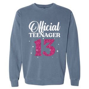 Cool For Ns 13 Year Old Birthday Cute Garment-Dyed Sweatshirt